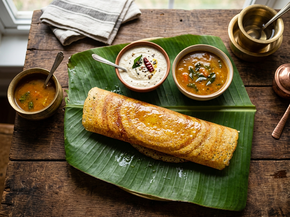 Millet Ghee Dosa