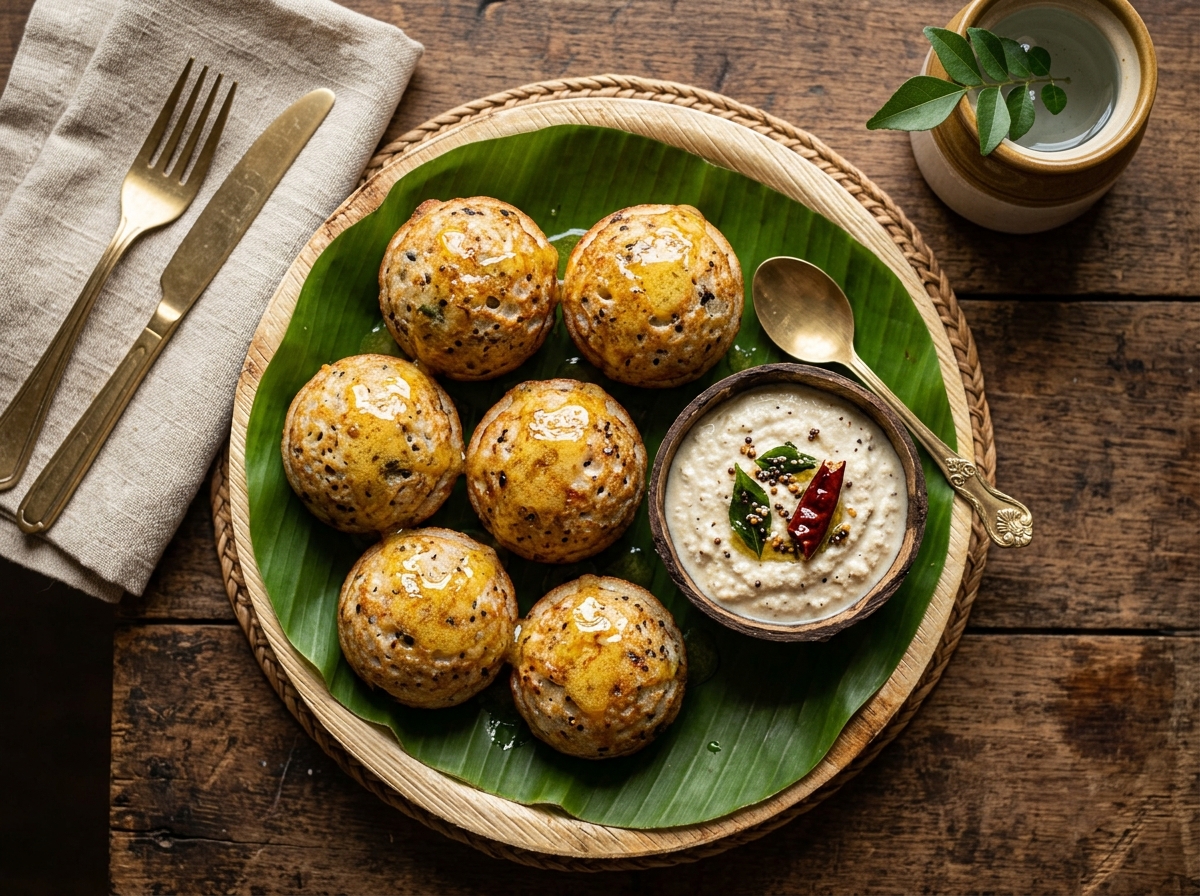 Millet Ghee Paniyaram