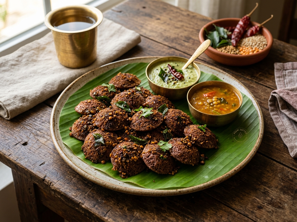 Millet Mini Podi Idli